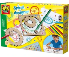 SES Creative - Spiral Designer Set - Wooden Wheels - (S14788)