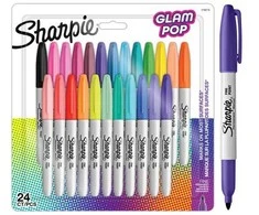 Sharpie - Permanent Marker Fine Glam Pop 24-Blister (2198779)