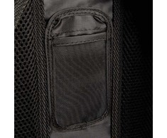 SHERPA – prabangus naminių gyvūnėlių vežimėlis ir kuprinė, juoda, 43x26,5x26 cm, 7kg – (786306550417)