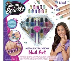 Shimmer 'n Sparkle – Metallic Rainbow Nail Art (65540)