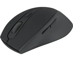 Speedlink - AXON tyli ir antibakterinė įkraunama pelė - belaidė, USB-A/-C, guminis-juodas