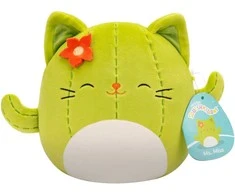 Squishmallows – 19 cm P20 pliušinis – Miss Cactus Cat (206091)