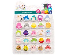 Squishmallows - Eraser Set 25 Pcs (333-231675)