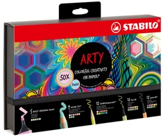 Stabilo – ARTY 50 vnt Asilų pastelė – (204097)