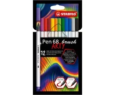 Stabilo - Pen 68 šepetys Arty (12 vnt) (204029)