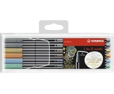 Stabilo - Pen 68 Metallic, 6 vnt. (204041)