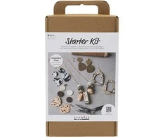 Diy Kit Starter amatų rinkinys – juvelyrinis molis – juvelyriniai dirbiniai (977538)