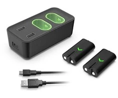 Subsonic Ikigarsinis dvigubas įkroviklis ir šakotuvas – Xbox Series X / S