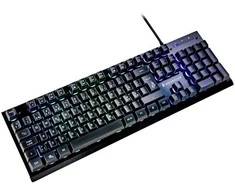 „SUREFIRE“ – „KingPin X2 Metal“ žaidimų klaviatūra RGB, QWERTY, Nordic