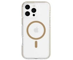 Dėklas Tech21 – Evo Crystal – Dangtis – iPhone 16 Pro Max – Crystal MagSafe – Auksas