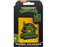 Fanatik „Teenage Mutant Ninja Turtles“ riboto leidimo 40-mečio jubiliejaus ženkliukas