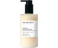 „The Retreat“ – valomasis kreminis aliejaus prausiklis kūnui – 300 ml.