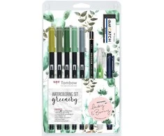 Tombow – akvarelės ABT dvigubas rinkinys
