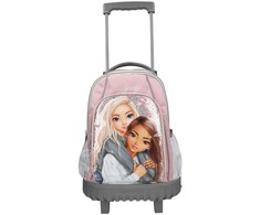 Top Model TOPModel - School Backpack Trolley MY BFF - Rožinė-Pilkas (413317)