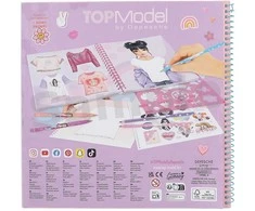 Top Model „Topmodel“ – „TOPModel“ marškinėlių dizainerio spalvinimo knygelė (413585)
