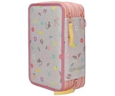 Top Model TOPModel - Triple Pieštukas Case JUICY - apricot, pink, yellow (413324)