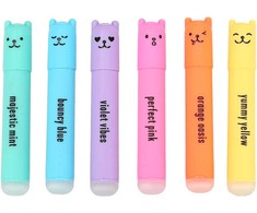 Trend - PENfection Mini Highlighter - Pastel yellow, oranžinis, pink, violetinė, žalias, mėlynas - Mini
