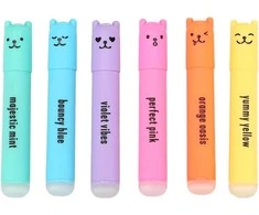Trend - PENfection Mini Highlighter - Pastel yellow, oranžinis, pink, violetinė, žalias, mėlynas - Mini