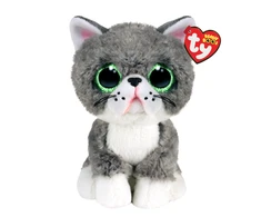 Meteor TY pliušas – Beanie Boos – Fergus The Pilkas Cat (įprasta) (TY36581)