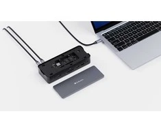 Verbatim – 15 prievadų USB-C Pro prijungimo stotis su SSD lizdu CDS-15S