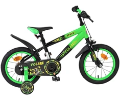 Volare - Children's Bicycle 14" - Strike Žalias Juodas (51427)