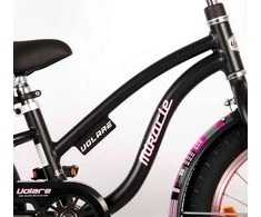 Volare Rowerki Licencyjne Volare – 16 colių vaikiškas dviratis – juodas „Miracle Cruiser“ (21687)