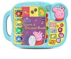 Vtech – Peppa Pig Learn &amp; Discovery Book (danų k.) (950-518032)