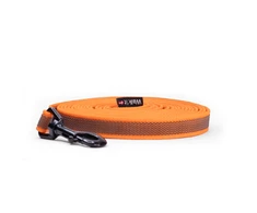 WalkFit - Neslystantis pavadėlis sekimui be rankenos - Oranžinis - 5m x 2cm
