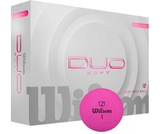 Wilson - Duo Soft Golf Ball Rožinė 12-ball