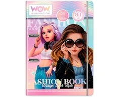 Kids Euroswan Wow Generation - Deluxe DIY Fashion Book Binder (2111031-WOW00054-CDU)