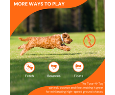 X-Bionic Bionic - Toss-N-Tug Ring - Oranžinis - 22.7 cm