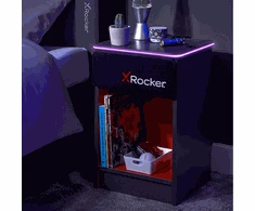 X Rocker Xrocker Carbon-Tek lova su belaidžiu įkrovimu