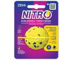 Zeus Nitro - Weighted Ball - Geltona and Mėlyna - Small, Ø5cm, Ø8cm