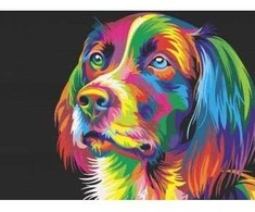 Omaart Colorful dog