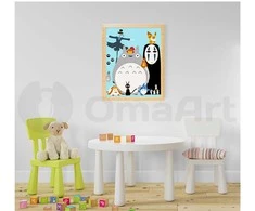Omaart Hayao Miyazaki personažai