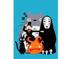 Omaart Hayao Miyazaki herojai