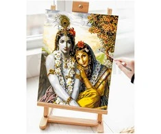 Omaart Krišna ir Radha, dieviškoji meilė