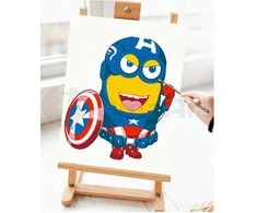 Omaart Minionas Kapitonas Amerika