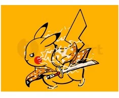 Omaart Pikachu samurajus