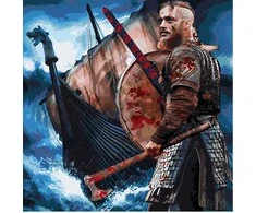 Omaart Ragnar Lodbrok 45x45