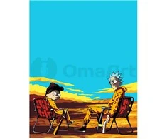 Omaart Rick and Morty Breaking bad
