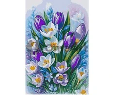 Omaart Violetinė Elegancija: Tulpės