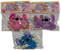 Antistresinis žaislas Lilo &amp; Stitch, 3 vnt