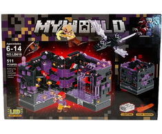 Konstruktorius LED MineCraft My World 610