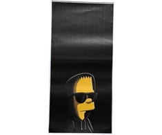 Lipdukas ant Automobilio Statramsčio Bart Simpson ( B-Pillar Sticker )