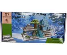 Minecraft magnetinis blokelių rinkinys - 100 vnt
