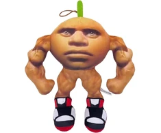 Orange Oranžinis Pliušinis Žaislas Muscle Oranžinis 26 cm (Italian Brainrots ) U Din Din Din Din Dun Ma Din Din Din Dun