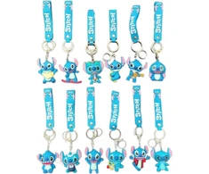 Stitch raktų pakabukas, 3 vnt