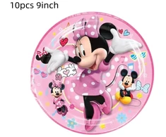 Vienkartinės lėkštutės Minnie Mouse, 23cm, 10 vnt.