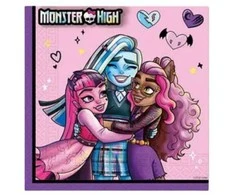 Usorteret Vienkartinės popierinės servetėlės Monster High, 20 vnt.